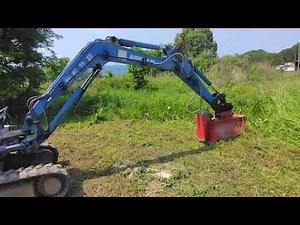 自作ハンマーナイフモア今年も大活躍。
