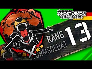 STURMSOLDAT Level 13 (Rang 12 auf 13) 👻 Ghost Recon Breakpoint Klassen Leveln