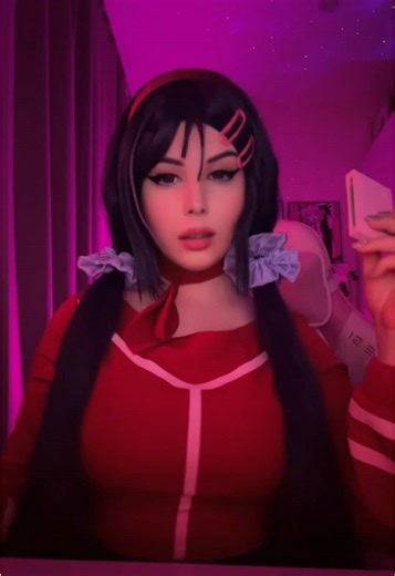 Colorful Mita Cosplay Transition Showcase