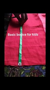 How to cut basic bodice for kids | Made for Girls