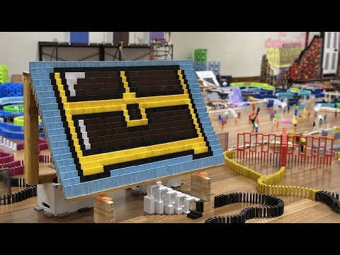 50,000 Dominoes: Think Outside The Box - Reactica 2025 Official Topple Video