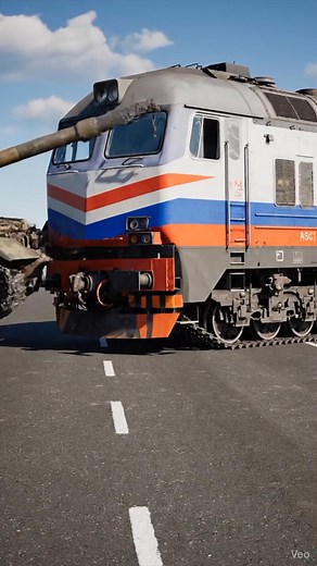 249K views · 395 reactions | Tank vs Russian locomotive #locomotive | S Railfans | Facebook