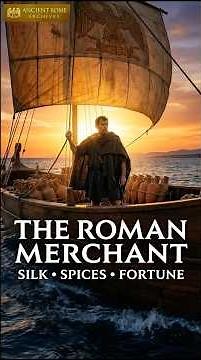 The Roman Merchant: Sailing the Mediterranean for Silk, Spices, and Fortune. #history #rome #fyp