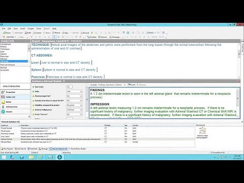 Dr. Tarik Alkasab demonstrates PowerScribe 360 Clinical Guidance