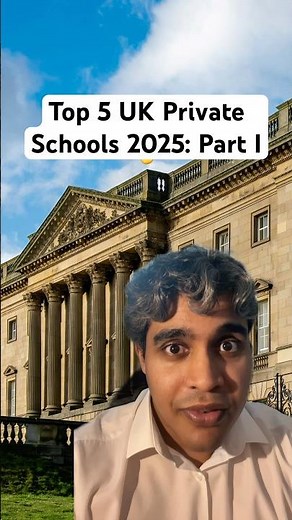 🎓 Part 1: Top 5 Private Schools in the UK!🎓Ready to see which schools dominate the charts?