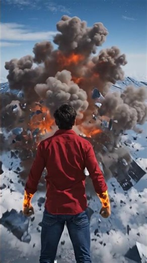 FIRE SUPREME 🔥 | Alien Spaceship 🚀 #shorts #vfx #fireman #ai #alien #spaceship #superhero