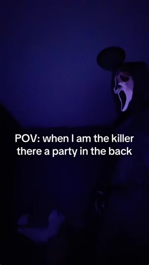 POV: when I am the killer there’s a party in the back #ghostface #ghostfacecosplay #scream #fyp #dance