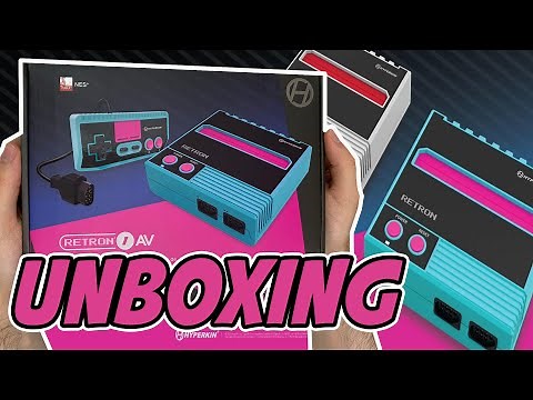 Hyperkin RetroN 1 AV Gaming Console Unboxing