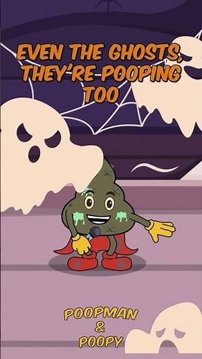💩🎃🎶 On Halloween I already pooped | 💩 Poopman & Poopy