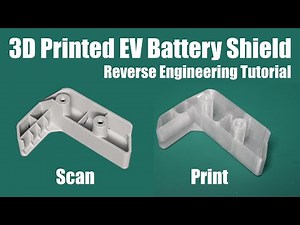 3D Printing an EV Battery Shield - Reverse Engineering Workflow & Tutorial