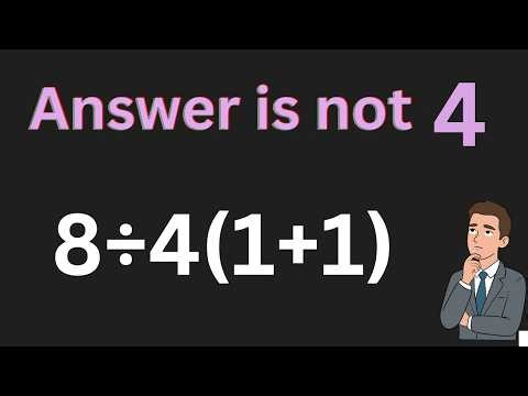 Very Tricky Math Challenge That 99% Get It WRONG! 🔥 Will YOU Get It Right? 🤔🧠