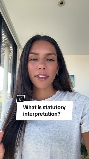 All you need to remember for statutory interpretation is text, context and purpose from Project Blue Sky #law #auslaw #lawstudent #lawschool #lawdegree #lawstudentadvice #statutoryinterpretation