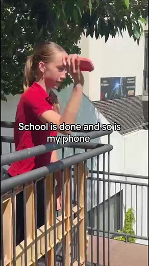 Last day let’s gooo#fyp#funny#phone#falling#fail#broke#school#last#day