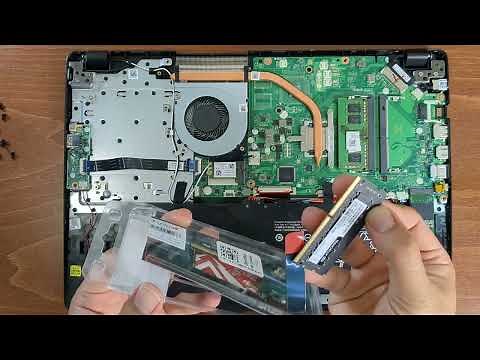 ACER Aspire 3 RAM upgrade and teardown in 4K