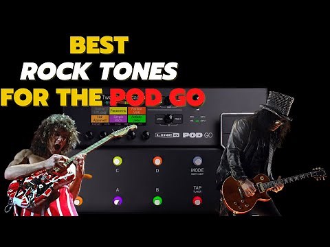 Best Rock Tone i have got with the Line 6 Pod Go - Free Preset