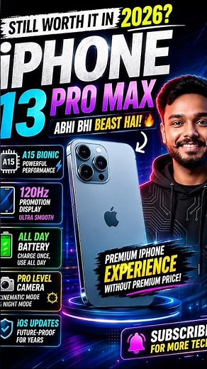 iPhone 13 Pro Max in 2026 😱 Still Worth Buying? Full Review #shorts