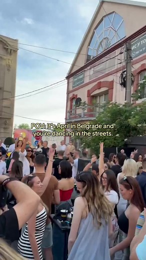Dancing in Belgrade Streets This April
