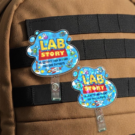 Lab Story Lab Week 2026 Badge Reel, Medical Laboratory Professional Gift, Retractable ID Holder for Lab Techs, Fun Lab Accessory OHZF13 - Etsy