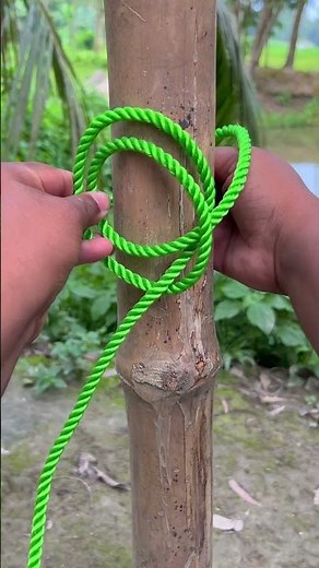 How to Tie a Super Strong Hitch Knot on a Pole (Easy & Secure Lashing)