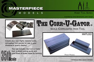 Corrugator | The Corr-U-Gator | Corrugated Sheets | Masterpiece Models