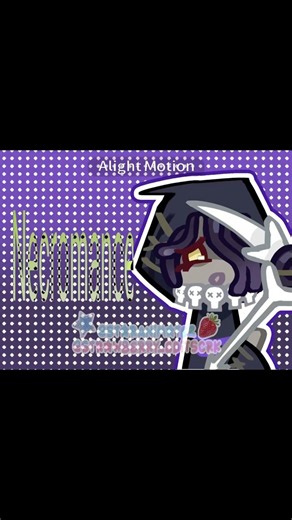 Necromancer | cookie run Licorice cookie animation