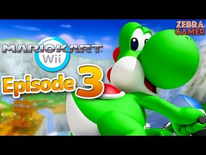 Mario Kart Wii Gameplay Walkthrough Part 3 - Yoshi! 50cc Shell Cup & Banana Cup!