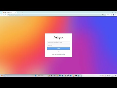 Build a instagram Clone Using php and mysql