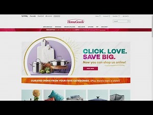 HomeGoods launches online store