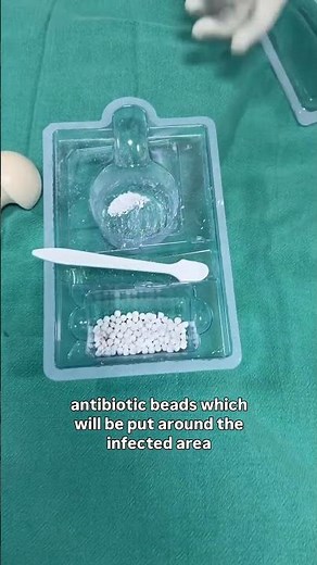 Unboxing antibiotic spacer for infected hip replacement !