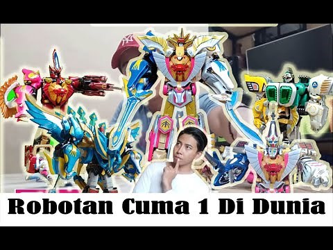 Custom All Megazord Gao ranger / Power Rangers Wild force