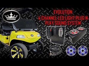 Add 4 Speakers and LED Lights To Your Evolution With Our New Plug n Play Systems!