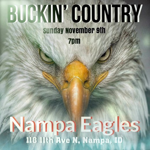 Hear ye, hear ye… . Those Rip-roaring rodeo rascals, Buckin' Country are rarin’ to ruffle some feathers Sunday November 9th at Nampa Eagles Lodge . . Scootin’ starts at 7pm, so ya better move yer feet if ya wanna seat 🪑 😁. . You know the drill. Cowboy attire sets the ladies on fire! . Dance in a line, in a square, in a circle or on yer head… makes no matter to The BC Boys, as long as ya dance 😉. . Kevin Hensen Joe Nourse Kenneth Goorabian and Mike “Hoss” Link | Kenneth Goorabian
