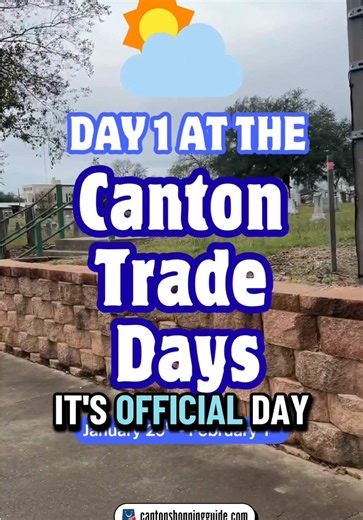 Day 1 at the Canton Trade Day! #cantontx #etx #explorepage✨ #fyp #fleamarket