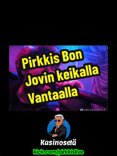 Pirkkis at Bon Jovi Concert in Vantaa