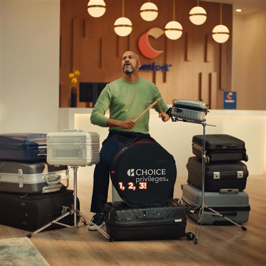 With Choice Privileges you can unlock new rewards every 5 nights. We made a lil tune to help you remember. | Choice Hotels