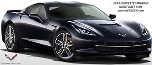 The official Night Race Blue Stingray Corvette Photo Thread