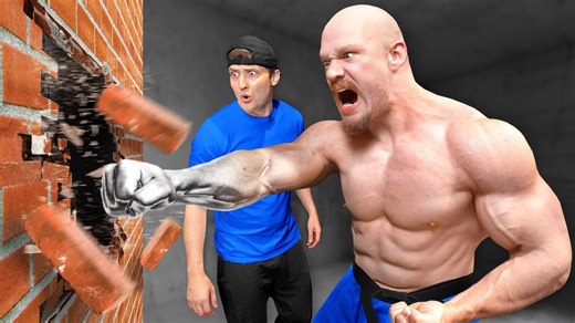 Breaking 100 layers of bricks using only your fist