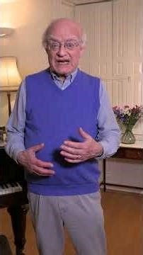 Sing with John Rutter! Das ultimative MITMACH-Chor-Erlebnis - Grußwort von Sir John Rutter