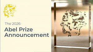 The Abel Prize announcement 2026 - Gerd Faltings | Frédéric Barbaresco
