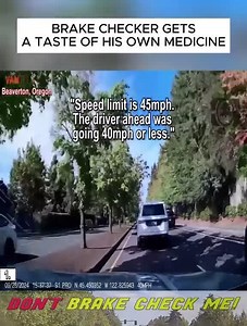 Road Rage Escalates: Brake Checking Battle Between Drivers Caught on Camera! Watch as a simple road rage incident turns into a dangerous brake-checking standoff between two drivers. - happened in Oregon - NewsBreak