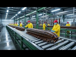 Inside the Millipede Factory: How Raw Shell Turns Into Multi-joint Cable (Full Process)