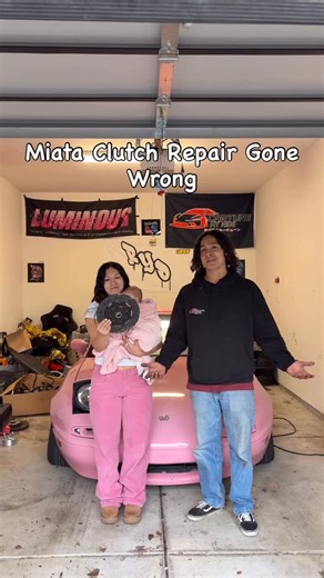 MiataxGti on Instagram: "Well this repair didn’t go as planned 🫣😅 #miata #clutchrepair #carguy #cargirl #cars"