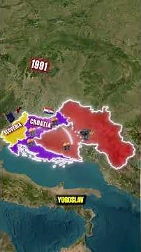 “How Yugoslavia Vanished from the Map 🌍 | The Fall of a Superstate”#Yugoslavia #WorldHistory
