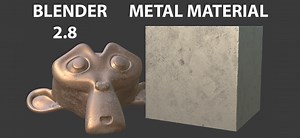 Blender 2.81 / 2.82 How To Make A Metal Material