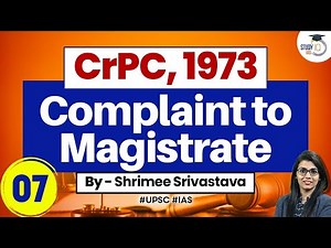 Cognizance and Complaint to Magistrate | Section 190- 210 | CrPC | Judiciary exams