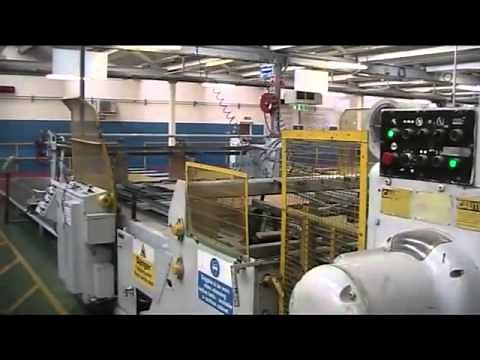 Ward 16000 3 Color Flexo Rotary Die Cutter