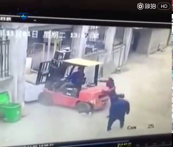 Forklift crushes woman to death