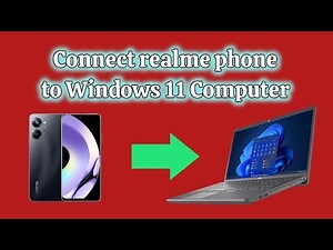 How to screen cast Realme phone to Windows 11 computer PC