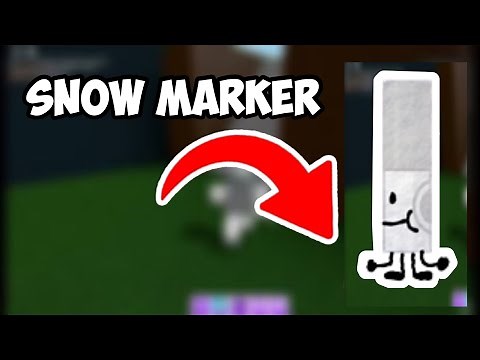 How to Get The “Snow Marker” | ROBLOX FIND THE MARKERS