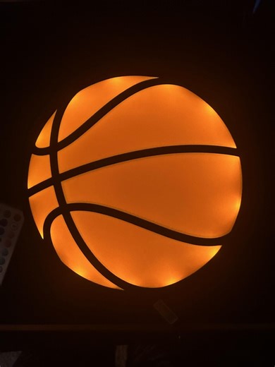 Basketball Led Lightbox - Etsy